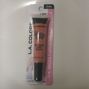 L.A. Colors Glossy Lips Moisturizing Sheer Lipgloss — Peachy Keen Peach Shade